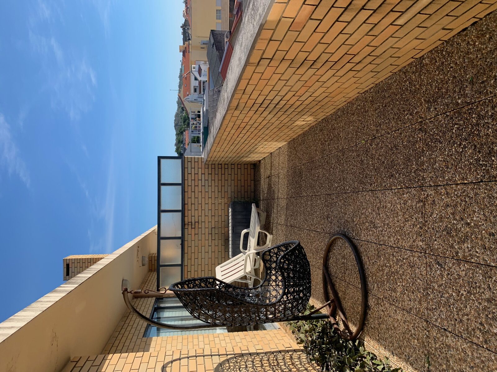 Apartamento AL, Lavra — Varanda antes da intervenção